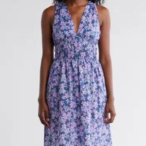 STITCHDROP Springwater Print Sleeveless Dress, size M